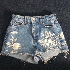 Bershka Denim Shorts